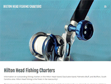 Tablet Screenshot of hiltonheadfishingcharter.com